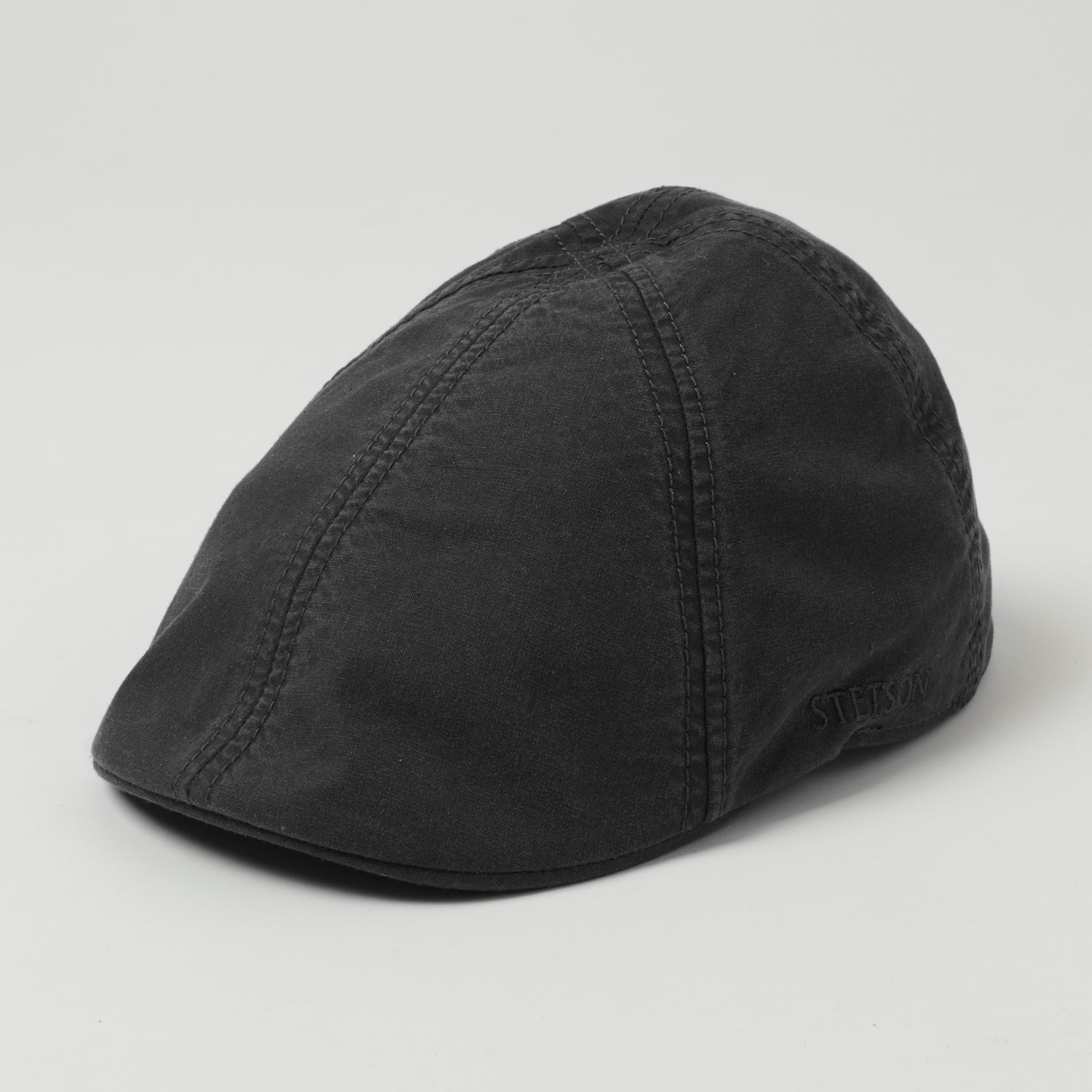 Stetson 'Texas Delave Organic Cotton Sixpence Cap - Black – SON OF