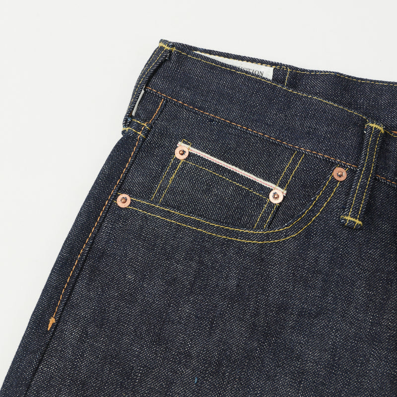 Studio D'artisan D1580 18.5oz Slim Straight Jeans - Raw