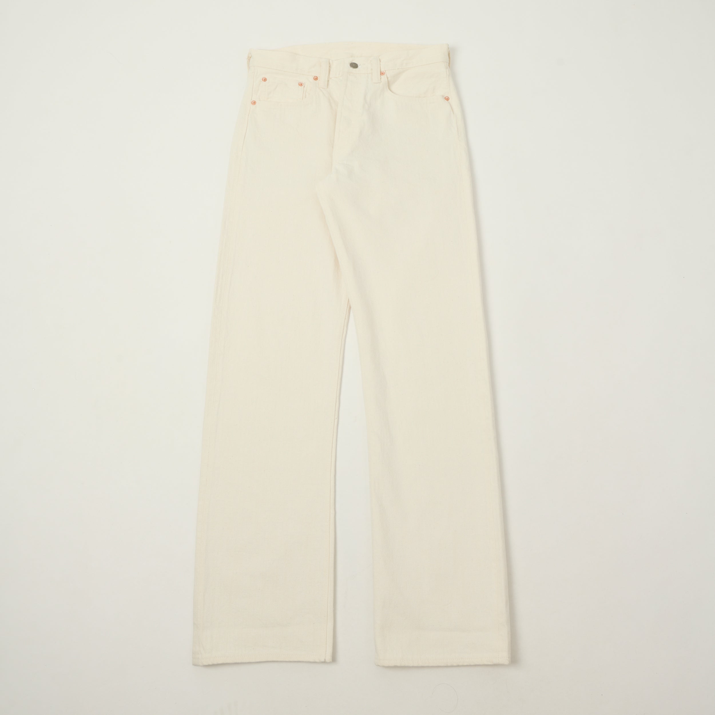 Sugar Cane 1947 Model 13oz Regular Straight Jean - Ecru – SON OF A