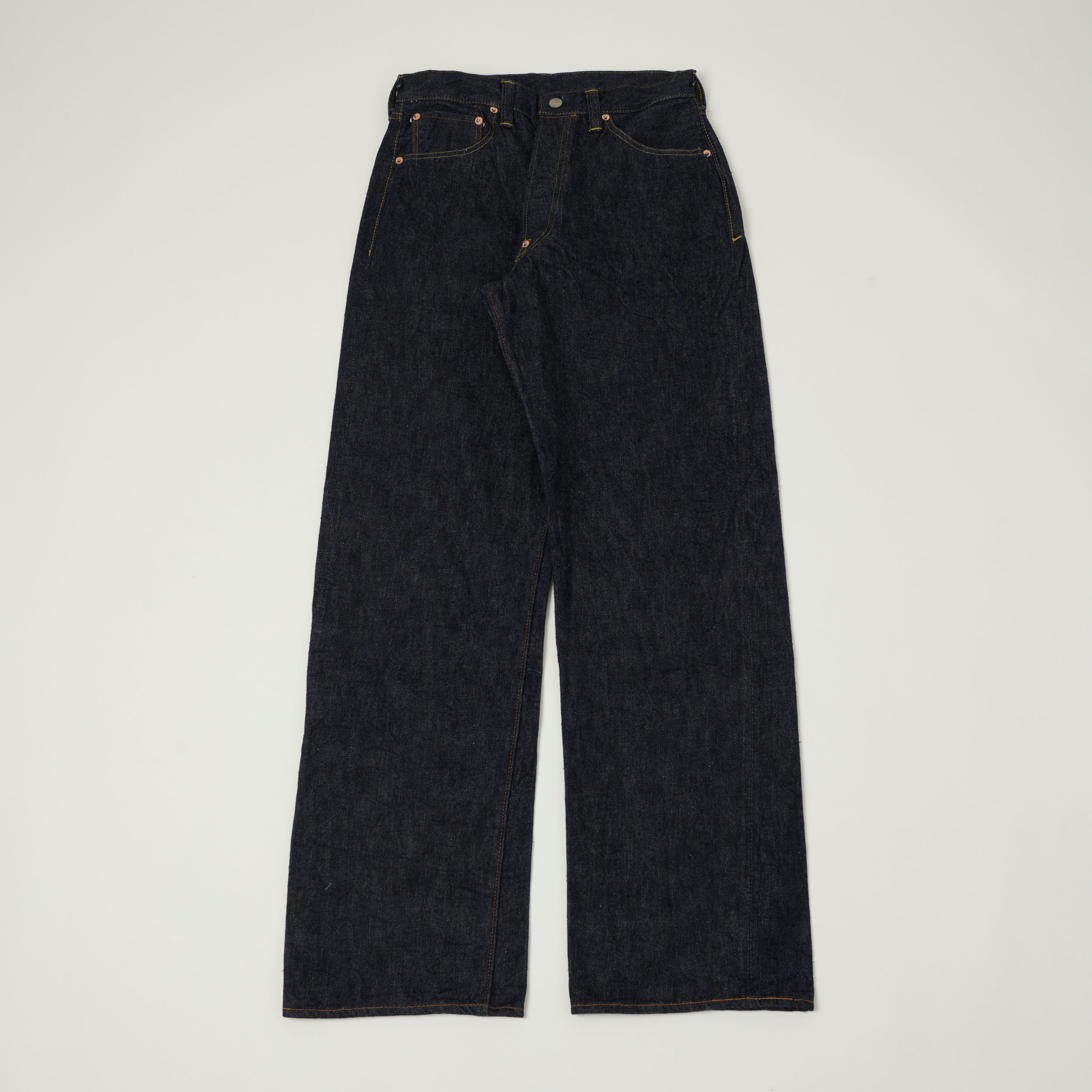 Sugar Cane 2025 Model 13oz Wide Straight Jean - One Wash – SON OF