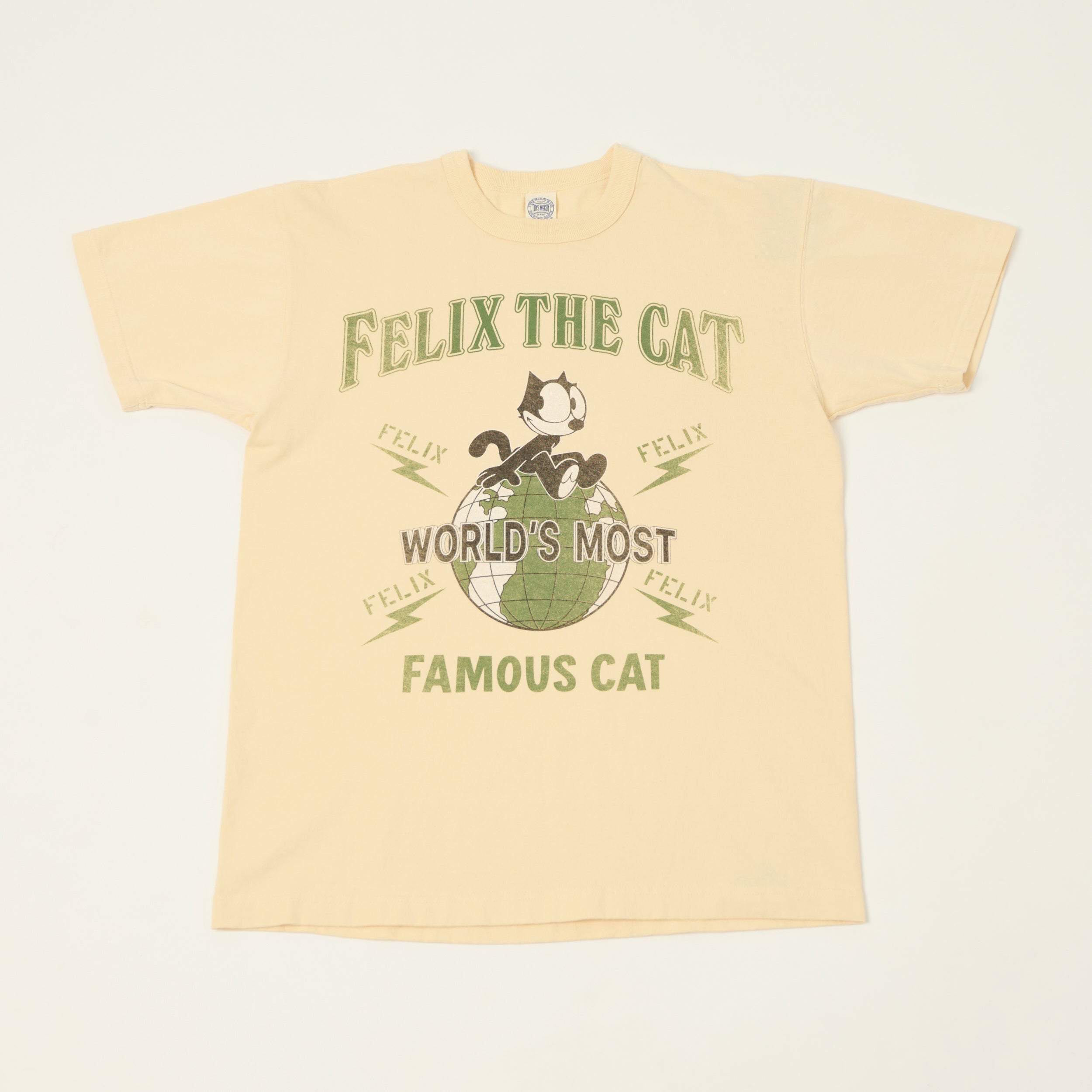 TOYS McCOY Felix The Cat 'World Famous' T-Shirt - Natural – SON OF