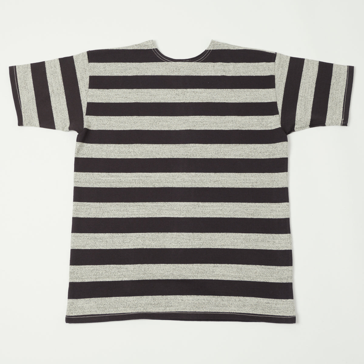 Warehouse & Co 4050 Duck Digger Border Stripe T-Shirt - Black 