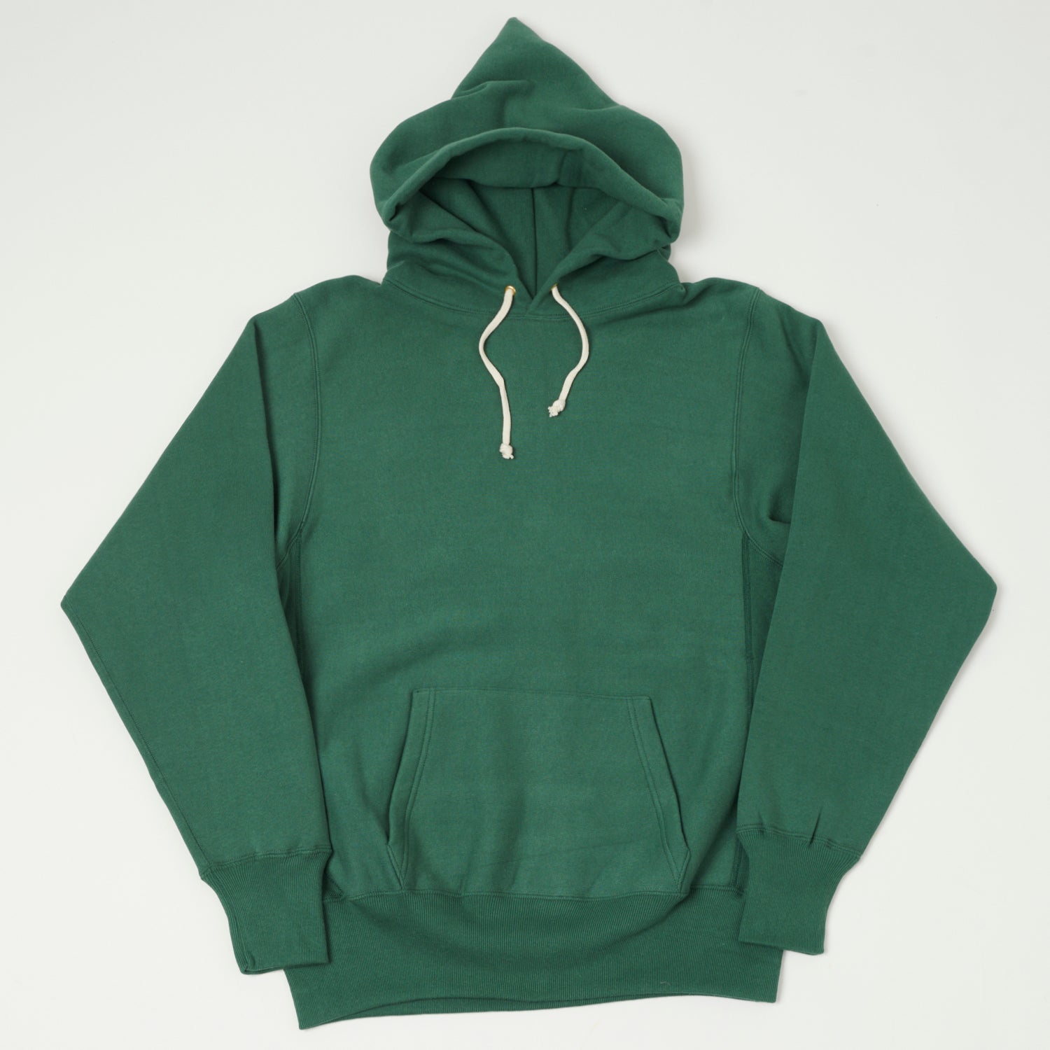 Warehouse 484 Reverse Weave Hooded Sweatshirt - Green