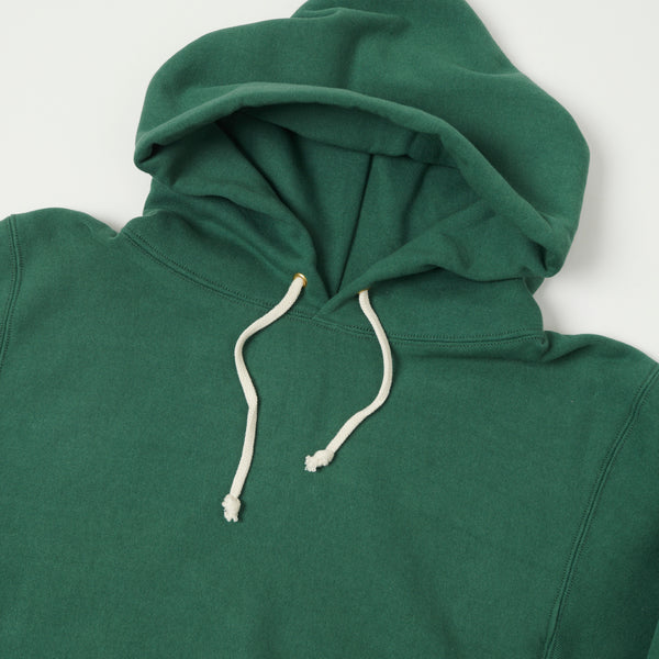 Warehouse 484 Reverse Weave Hooded Sweatshirt - Green