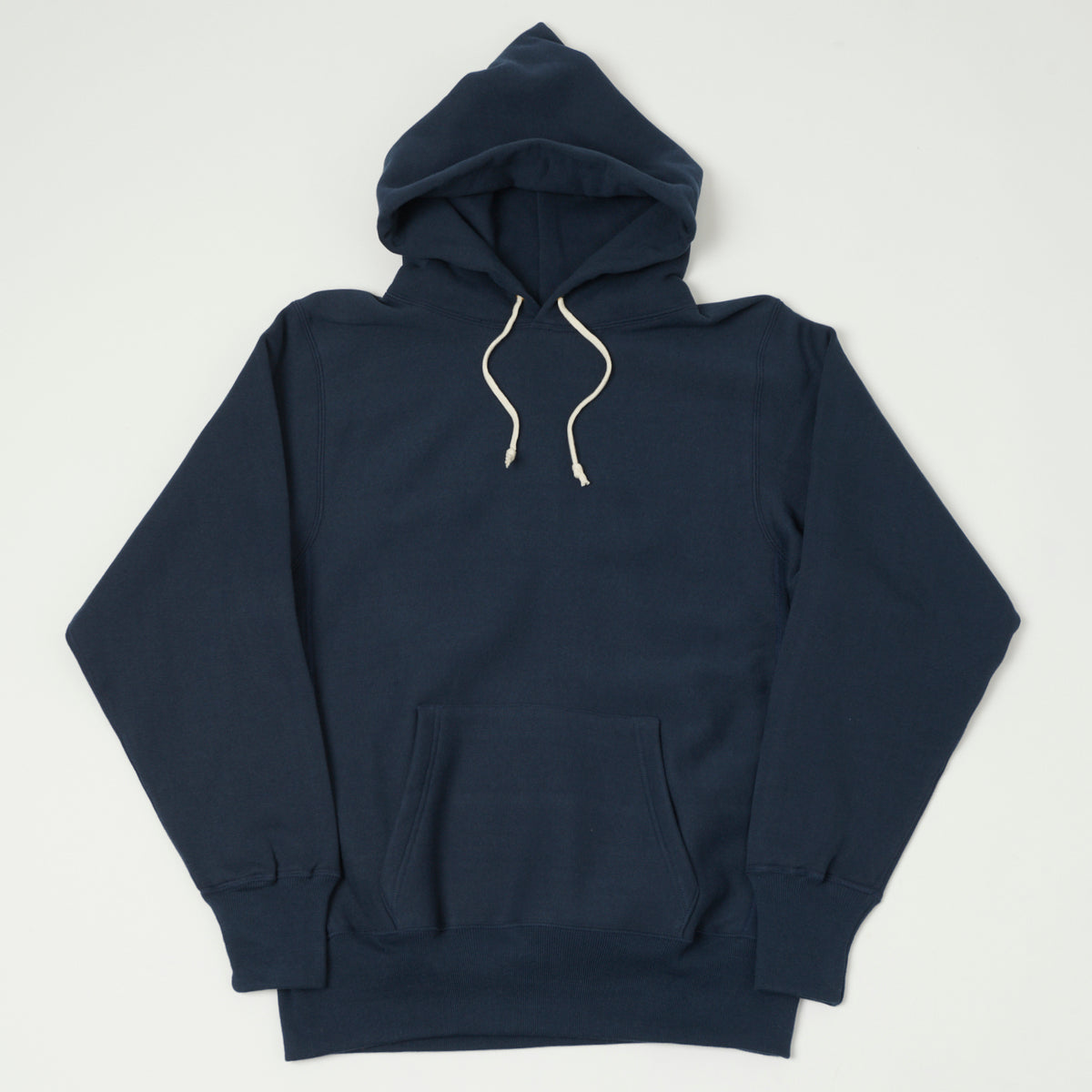 Warehouse & Co 484 Reverse Weave Hooded Sweatshirt - Navy – SON OF 