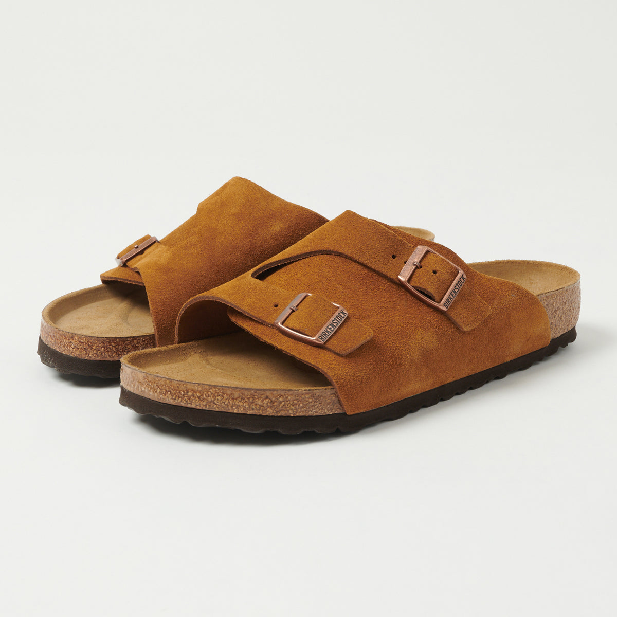Birkenstock Zürich Suede Leather Sandal - Mink – SON OF A STAG display picture 2