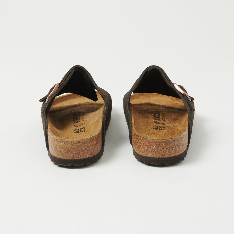 Birkenstock Zürich Suede Leather Sandal - Mocha