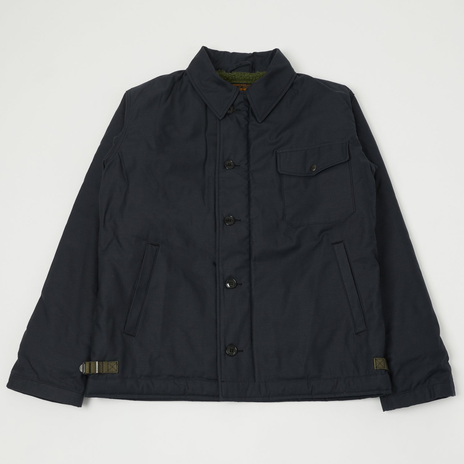 Buzz Rickson's A-2 Civilian Model Deck Jacket - Navy | SON OF A