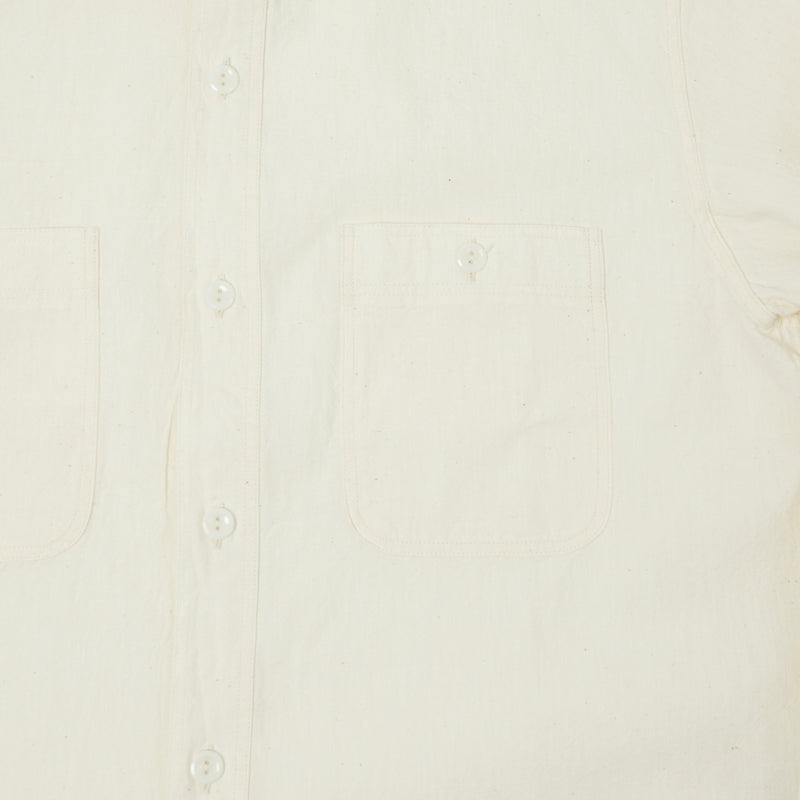 Buzz Rickson's Chambray Work Shirt - White