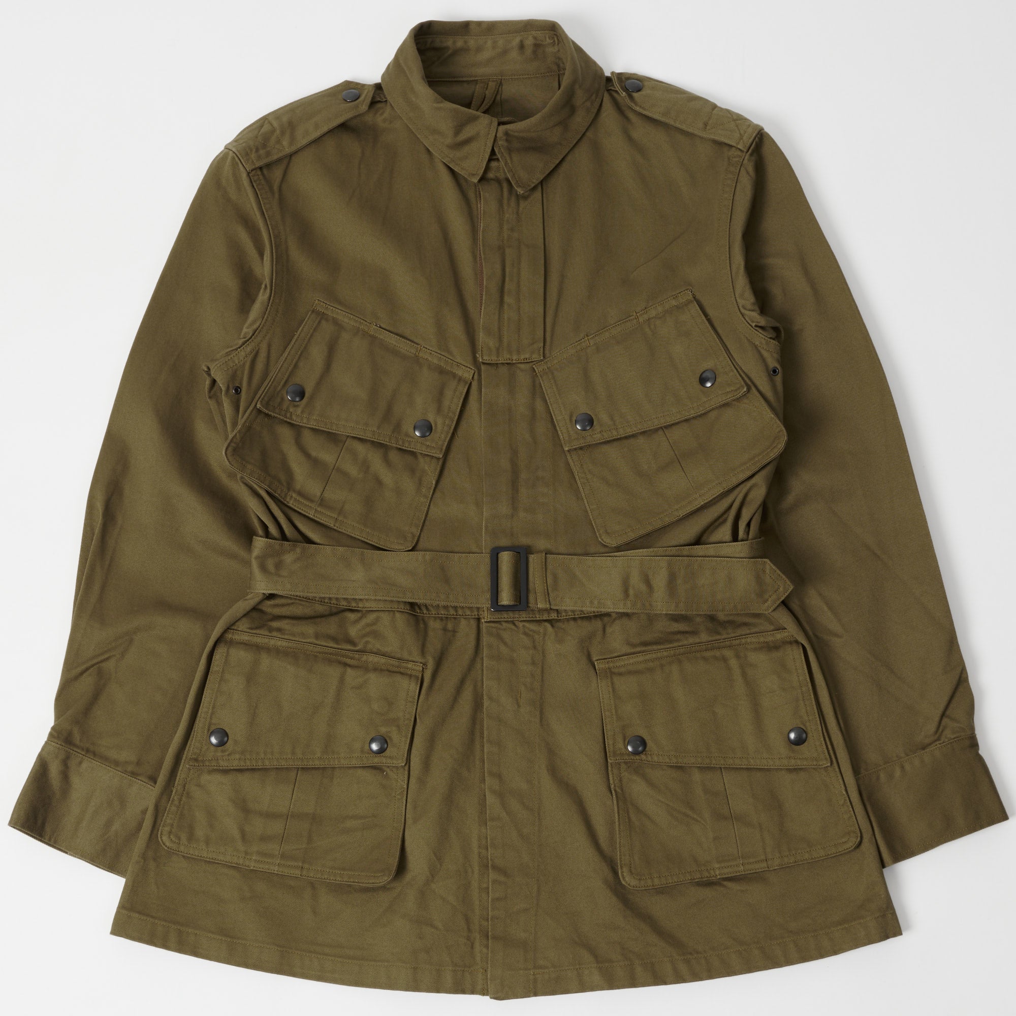 Buzz Rickson's Parachute Jumper Coat - Light Olive Drab | SON OF