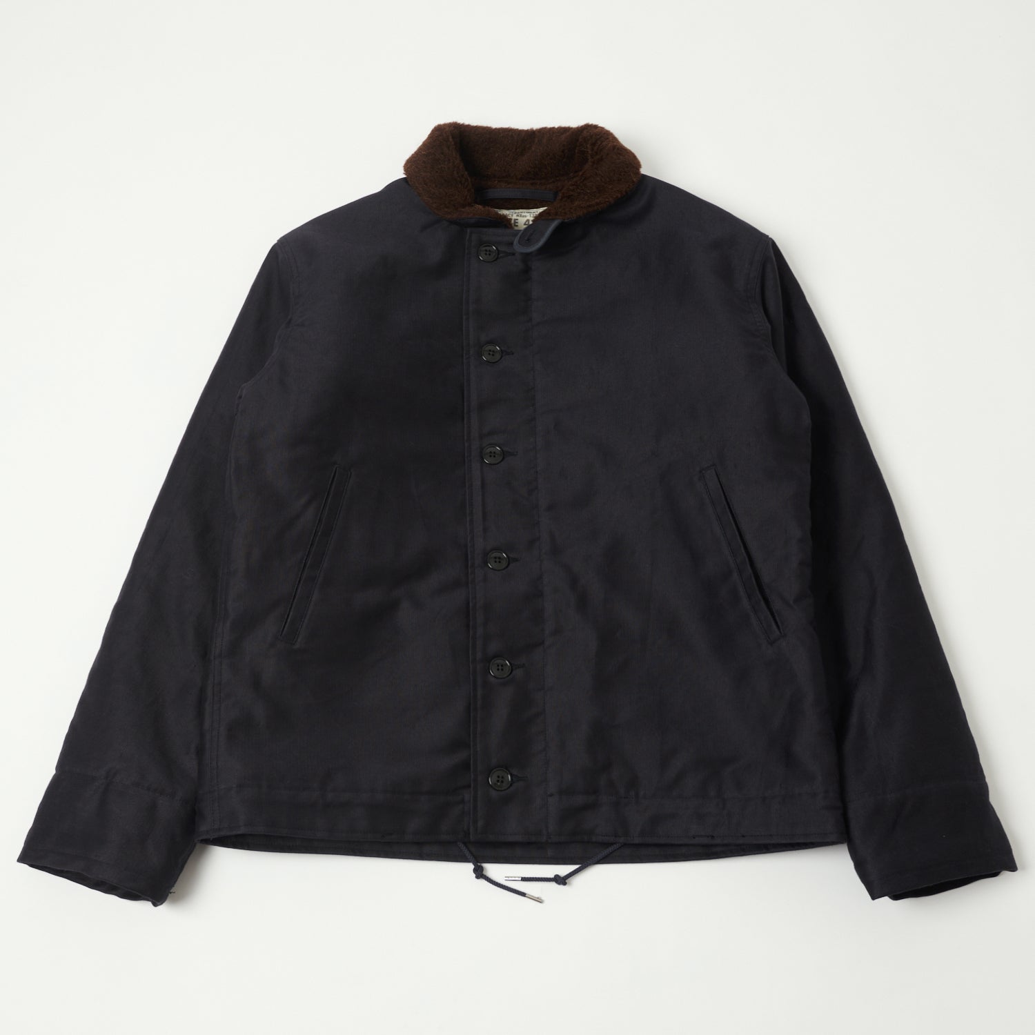 半額 福袋の通販 Buzz Rickson's Type N-1 Deck Jacket - Navy Demotex | SON OF ジャケット・アウター