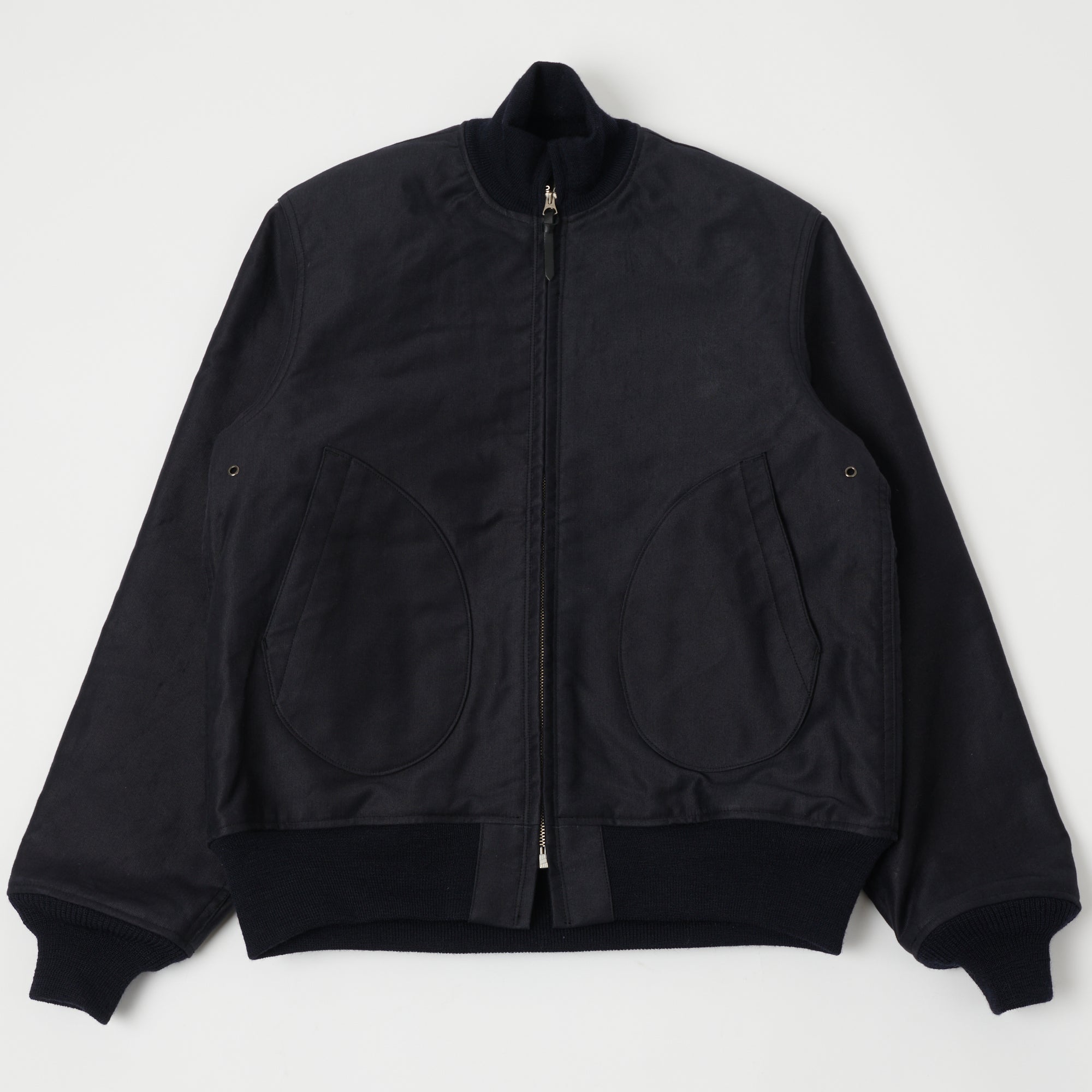 Buzz Rickson's USN Deck Zip Jacket - Navy | SON OF A STAG