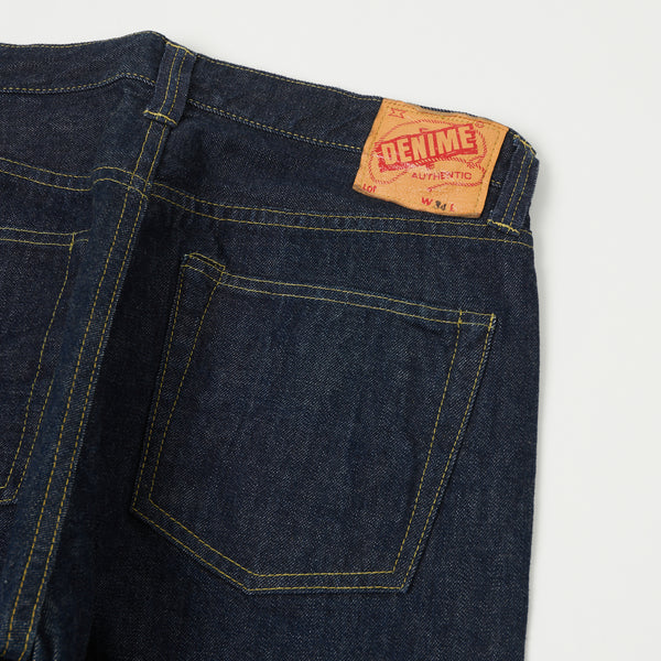 Denime D16SS-254 WWII Wide Straight Jean - One Wash