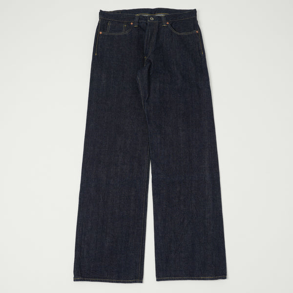 Denime D16SS-254 WWII Wide Straight Jean - One Wash
