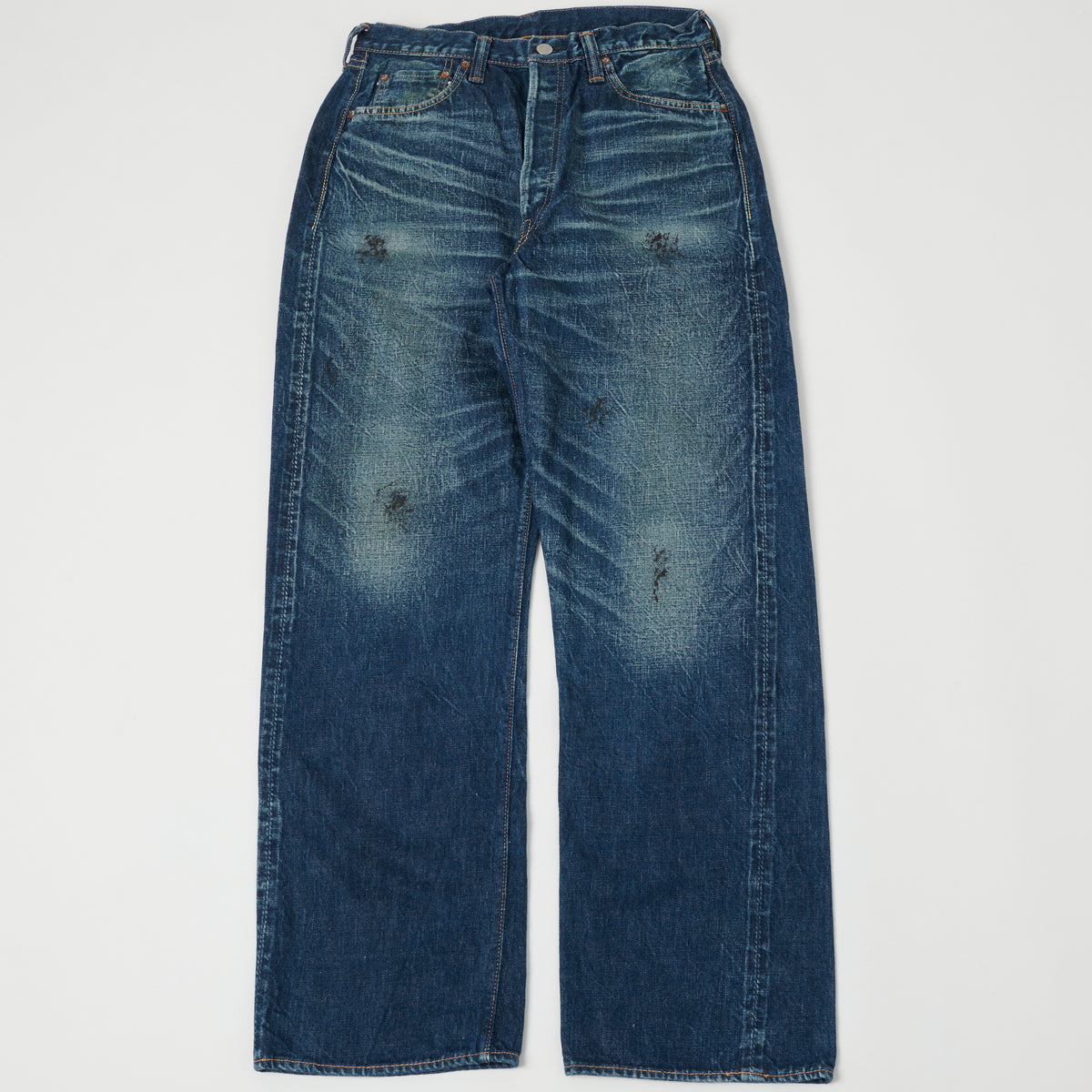 FULLCOUNT 0105 13.7oz Wide Straight Jean - 