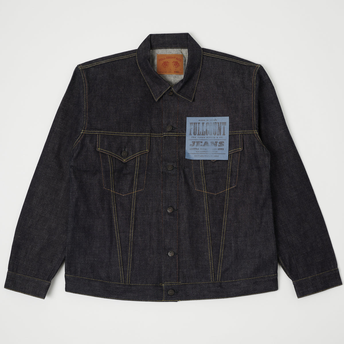 FULLCOUNT 2101XX 15.5oz Type III Denim Jacket - Raw – SON OF A STAG
