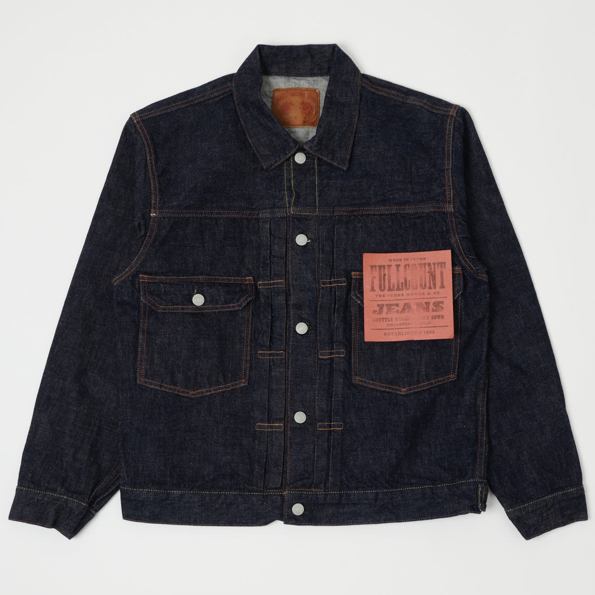 FULLCOUNT 2102 13.7oz Type II Denim Jacket - One Wash – SON OF A STAG