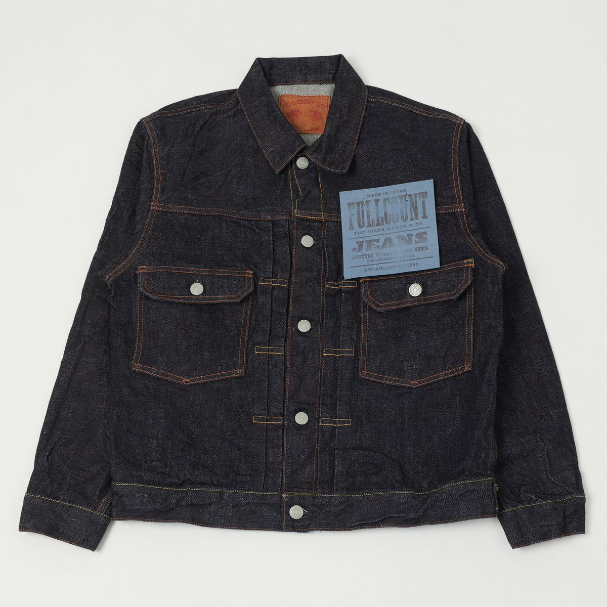 FULLCOUNT 2102XX 15.5oz Type II Denim Jacket - One Wash – SON OF A 