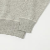 Full Count 3741-22 Set In Sleeve Loopwheel Sweatshirt - Heather Grey