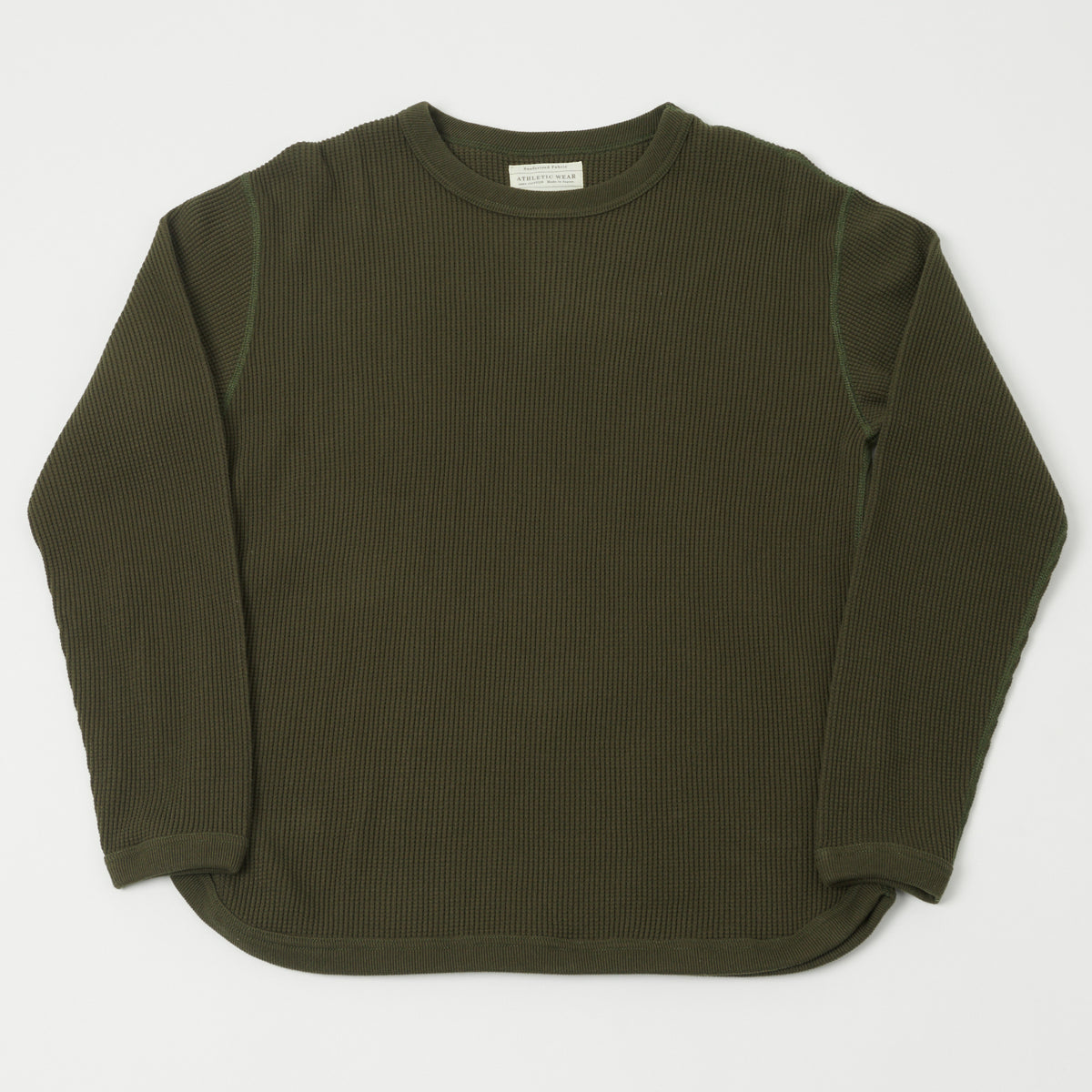 FULLCOUNT 5964 Heavyweight Waffle T-Shirt - Khaki – SON OF A STAG