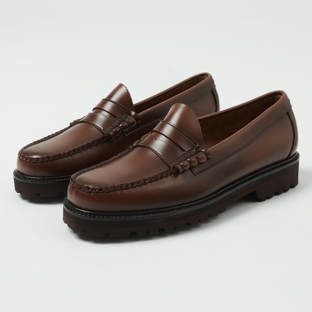 G.H. Bass & Co. Weejun 90s Larson Penny Loafer - Mid Brown 