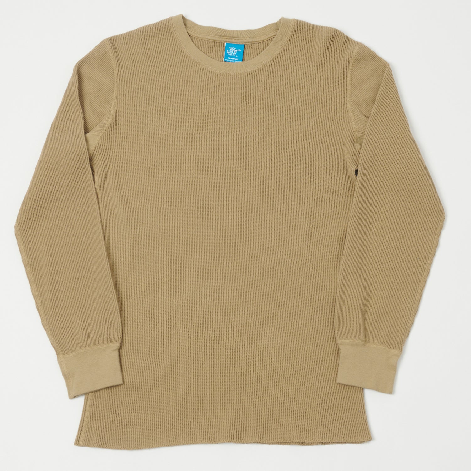 Tan thermal outlet shirt