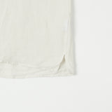 Hartford AZ04001 Linen Short Sleeve Shirt - Chalk