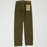 ONI 612-OLOL 'Warp and Weft' 12oz Regular Tapered Jean - Olive One Wash