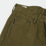 ONI 612-OLOL 'Warp and Weft' 12oz Regular Tapered Jean - Olive One Wash