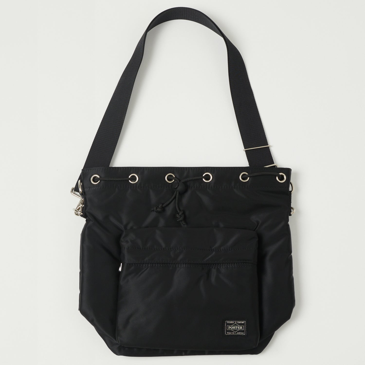 PORTER-YOSHIDA & CO｜TOTEBAGS (BALLOON SAC (L) (381-1685 Porter-Yoshida & Co. Large Balloon Sac - Black | SON OF A STAG