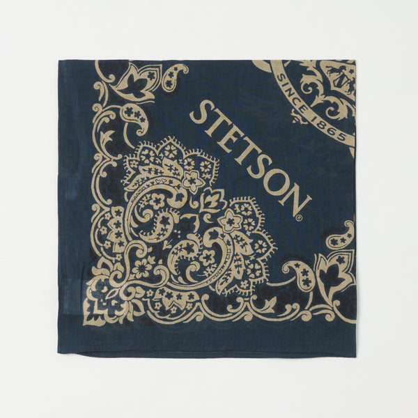 Stetson Cotton Bandana - Navy