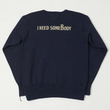 Studio D'artisan 'I Need Somebody' Sweatshirt - Navy
