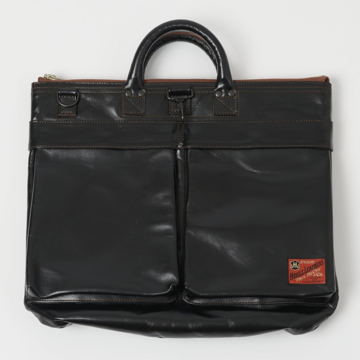 TOYS McCOY U.S. Air Force Leather Helmet Bag - Black – SON OF A STAG