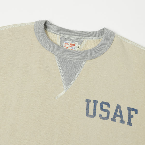 TOYS McCOY USAF Print Sweatshirt - Sand