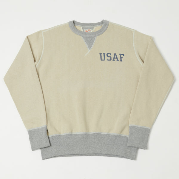 TOYS McCOY USAF Print Sweatshirt - Sand