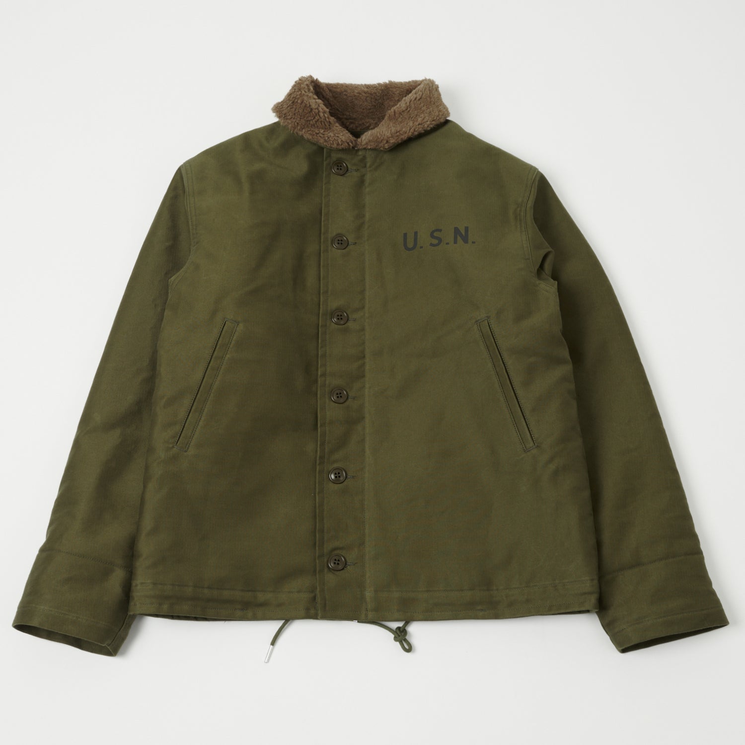 TOYS McCOY N-1 Deck Jacket - Khaki