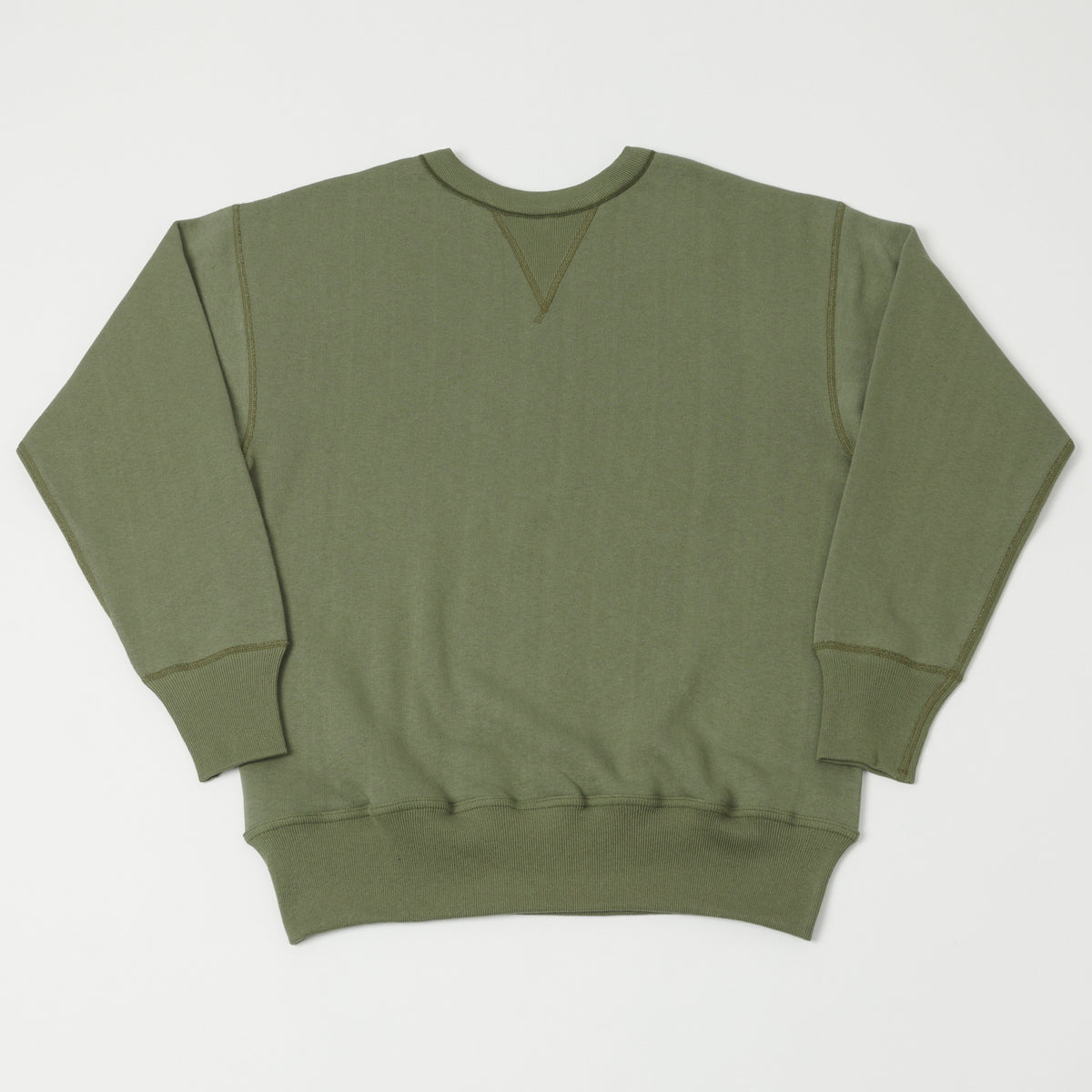 Warehouse & Co 401 Plain Sweatshirt - OD Green – SON OF A STAG