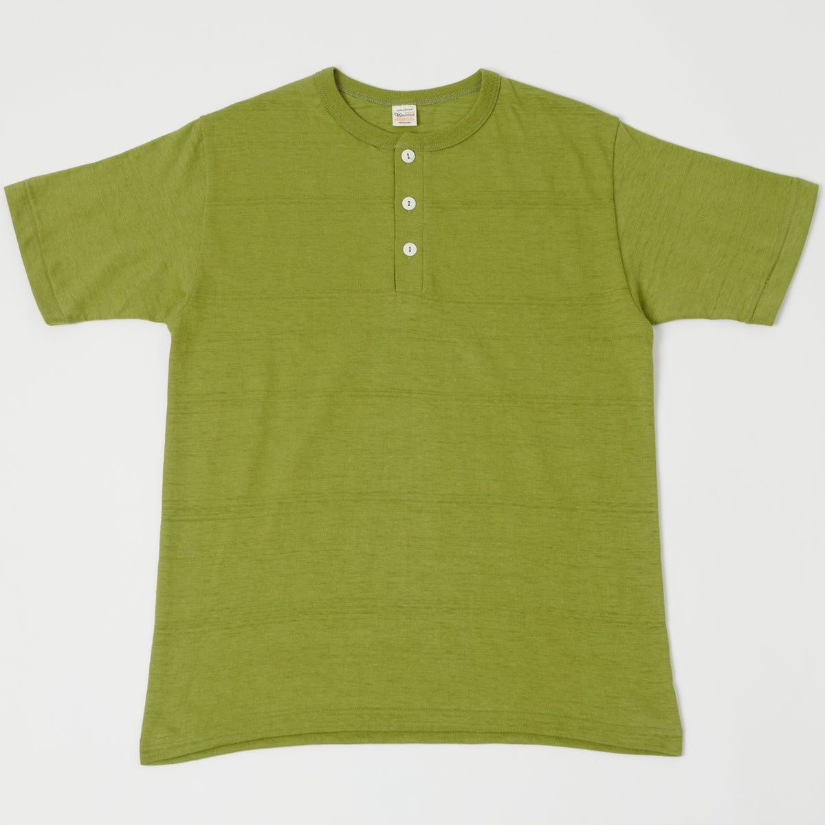 Warehouse & Co 4601 Henley T-Shirt - Grass Green – SON OF A STAG