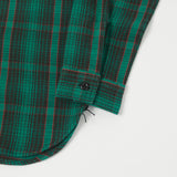 Warehouse 3104  Flannel Shirt 'C Pattern' - Green