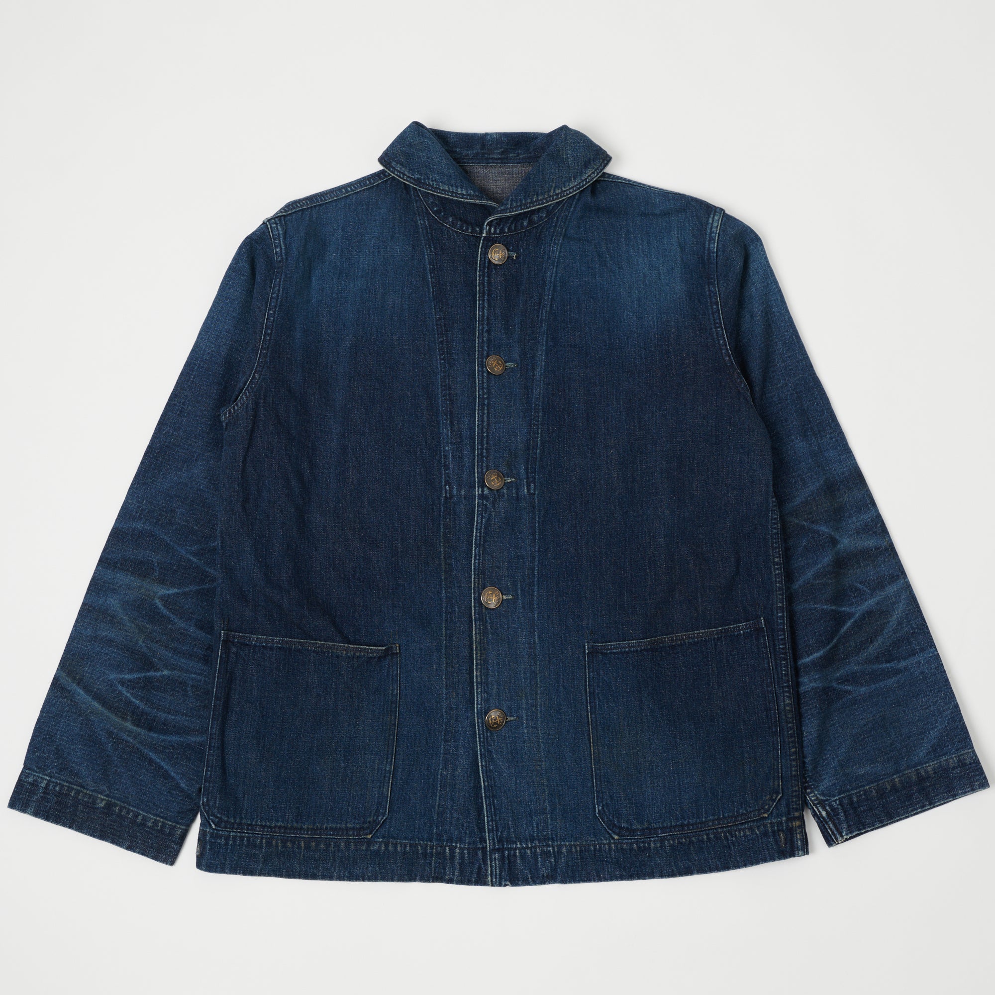 ウエアハウスLot 2142 USN DENIM DECK JACKET - Gジャン/デニムジャケット