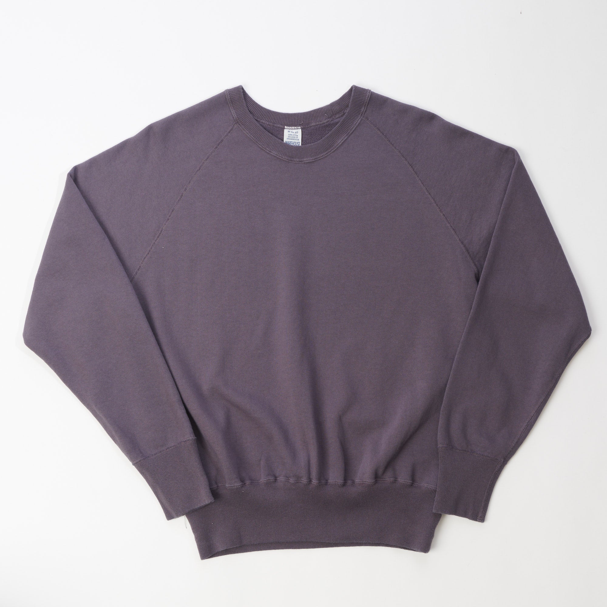 Warehouse & Co. Lot 461 No Print Sweatshirt Charcoal | Cultizm