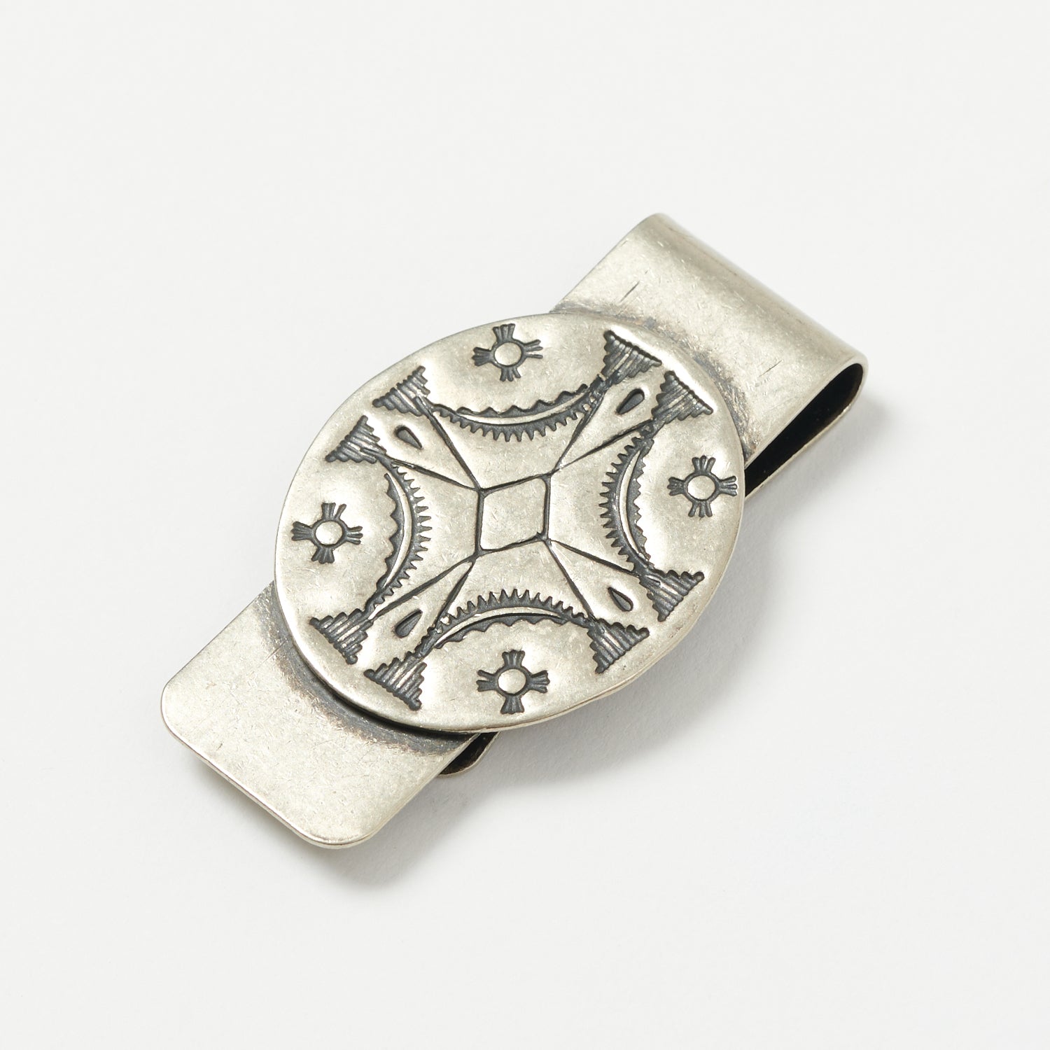 Yuketen Concho Money Clip B - Nickel Silver | SON OF A STAG