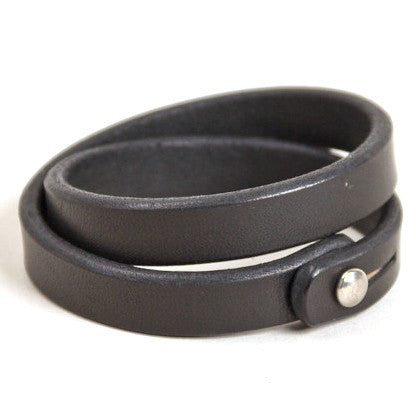 Tanner Goods Double Wristband Black