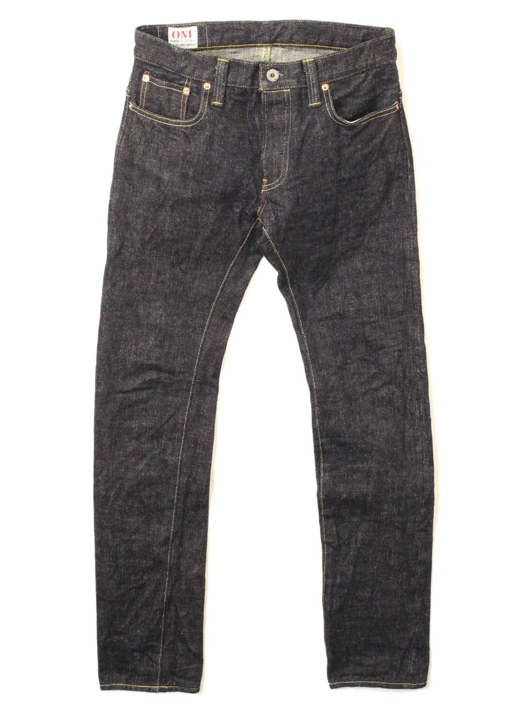 ONI Denim 717XX 16.5oz Slim Straight Jean - One Wash – SON OF A STAG