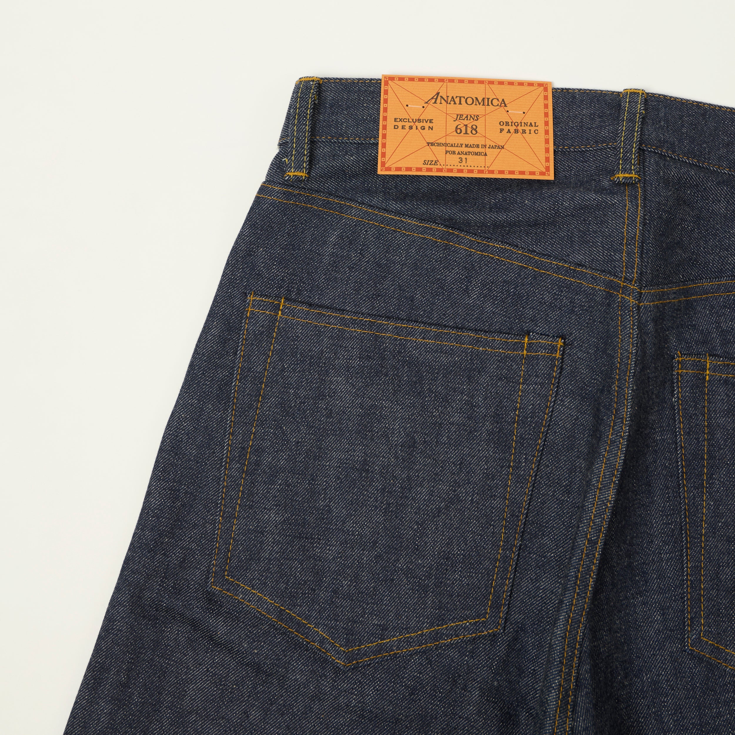 Anatomica 618 16oz Regular Straight Jeans - Raw – SON OF A STAG