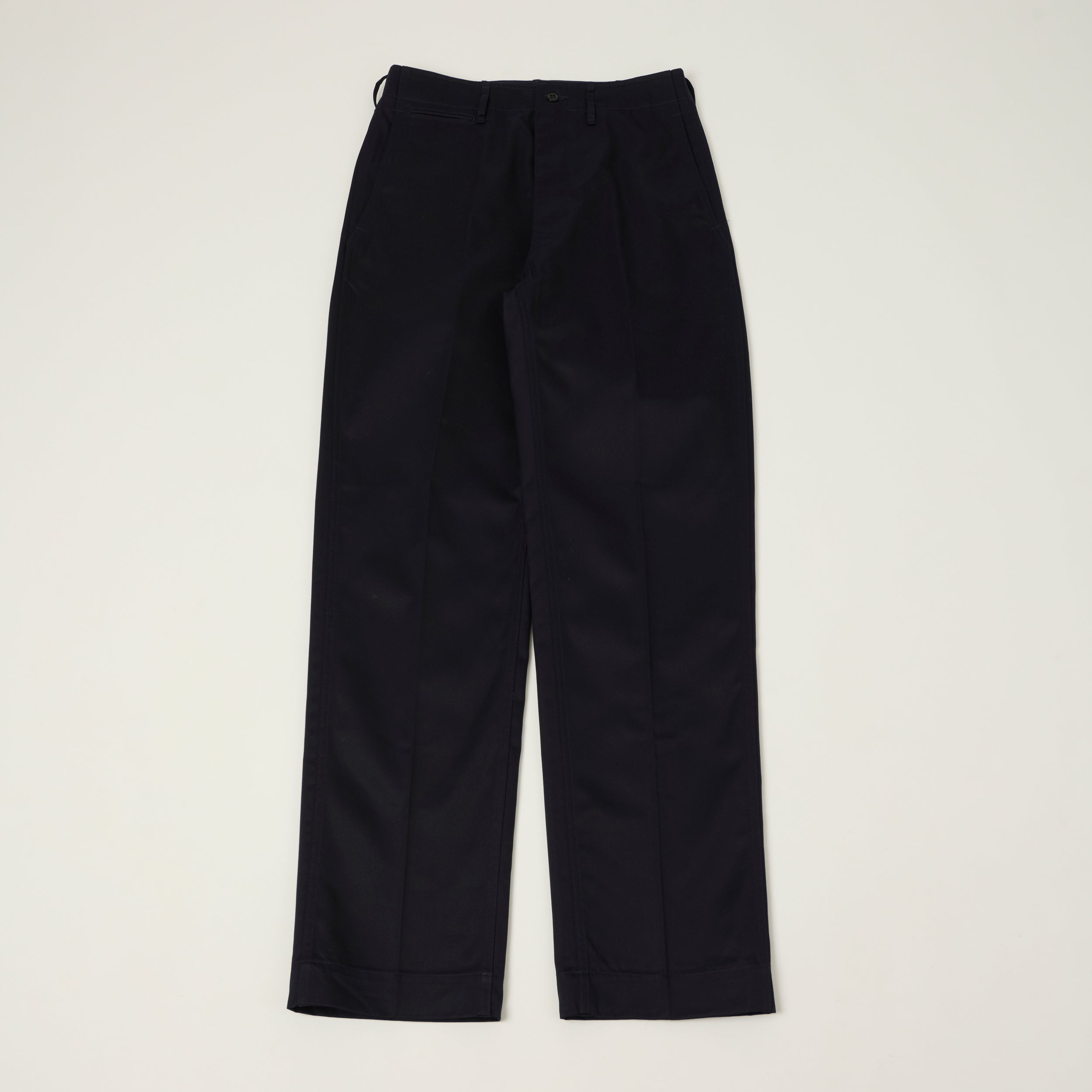 visvim 'Broader' High Density Twill Chino - Navy – SON OF A STAG