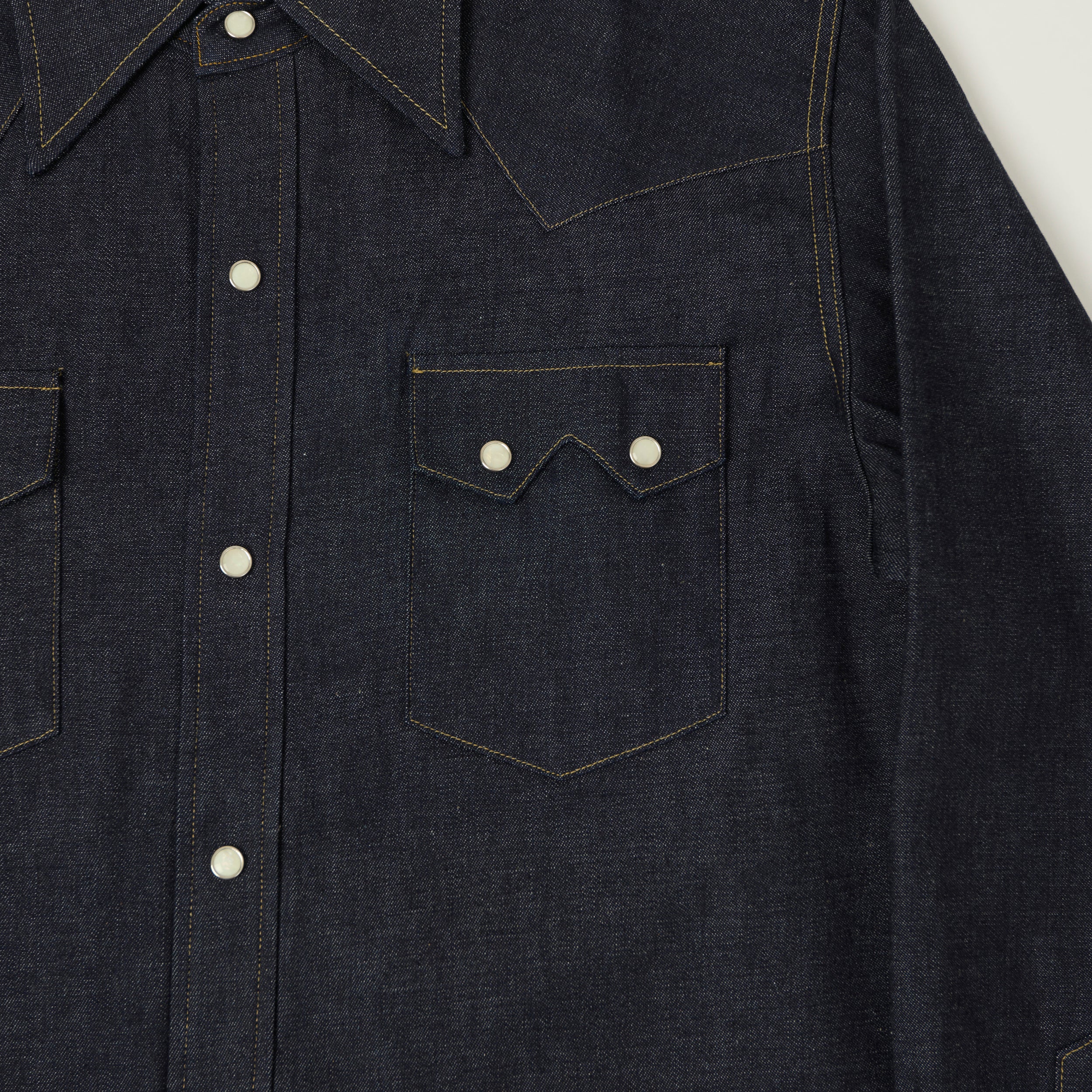 Anatomica Denim Western Shirt - Indigo