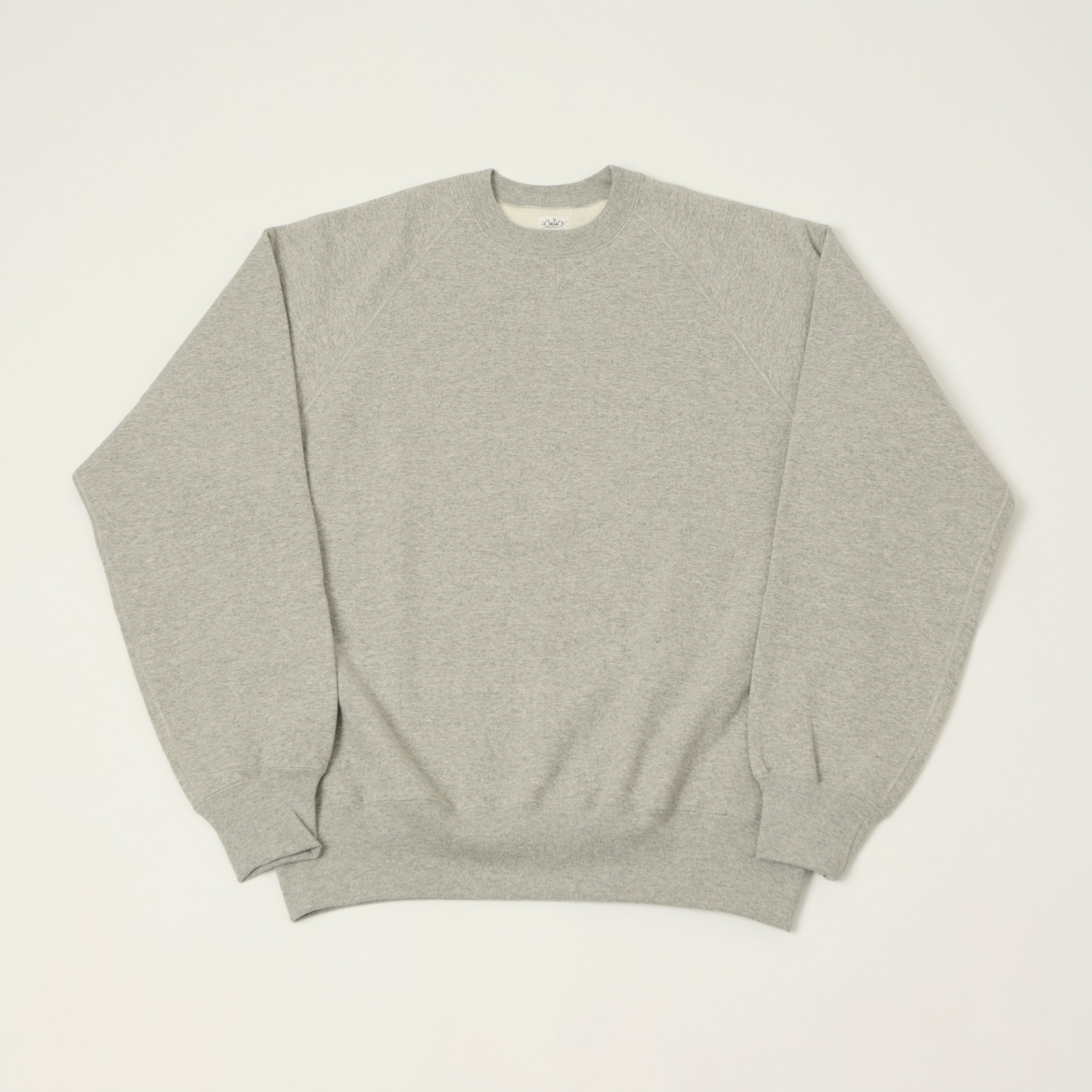 Anatomica Raglan Sleeve Sweatshirt - Grey