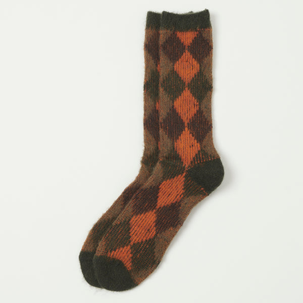 Anonymous Ism Napping JQ Crew Sock - Moss
