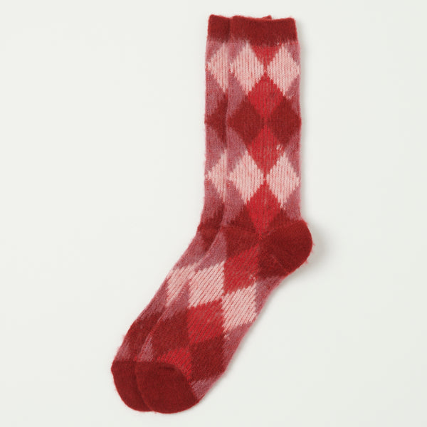 Anonymous Ism Napping JQ Crew Sock - Wine